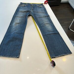 Lucky Brand Dungarees Made In America relaxed bootleg